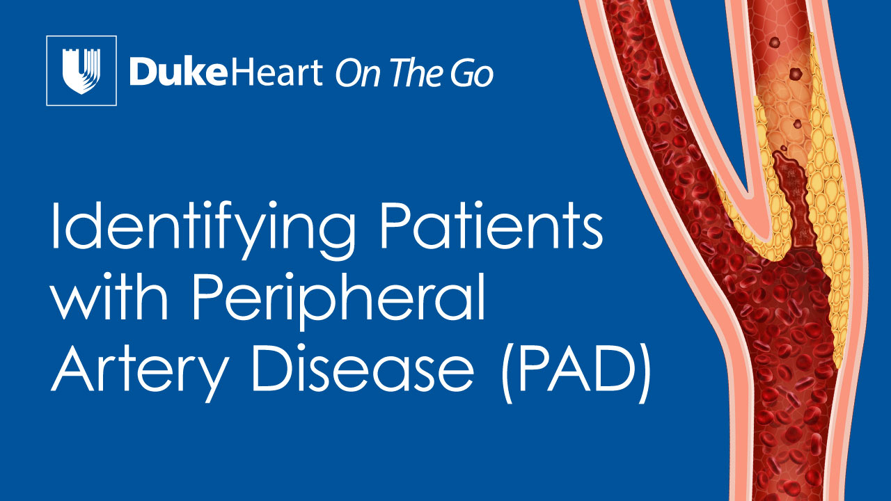 Identifying Patients with PAD